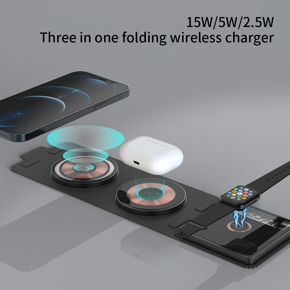 Nivio | 3-in-1 Fabric Storage and Wireless Phone Charger | Lersk