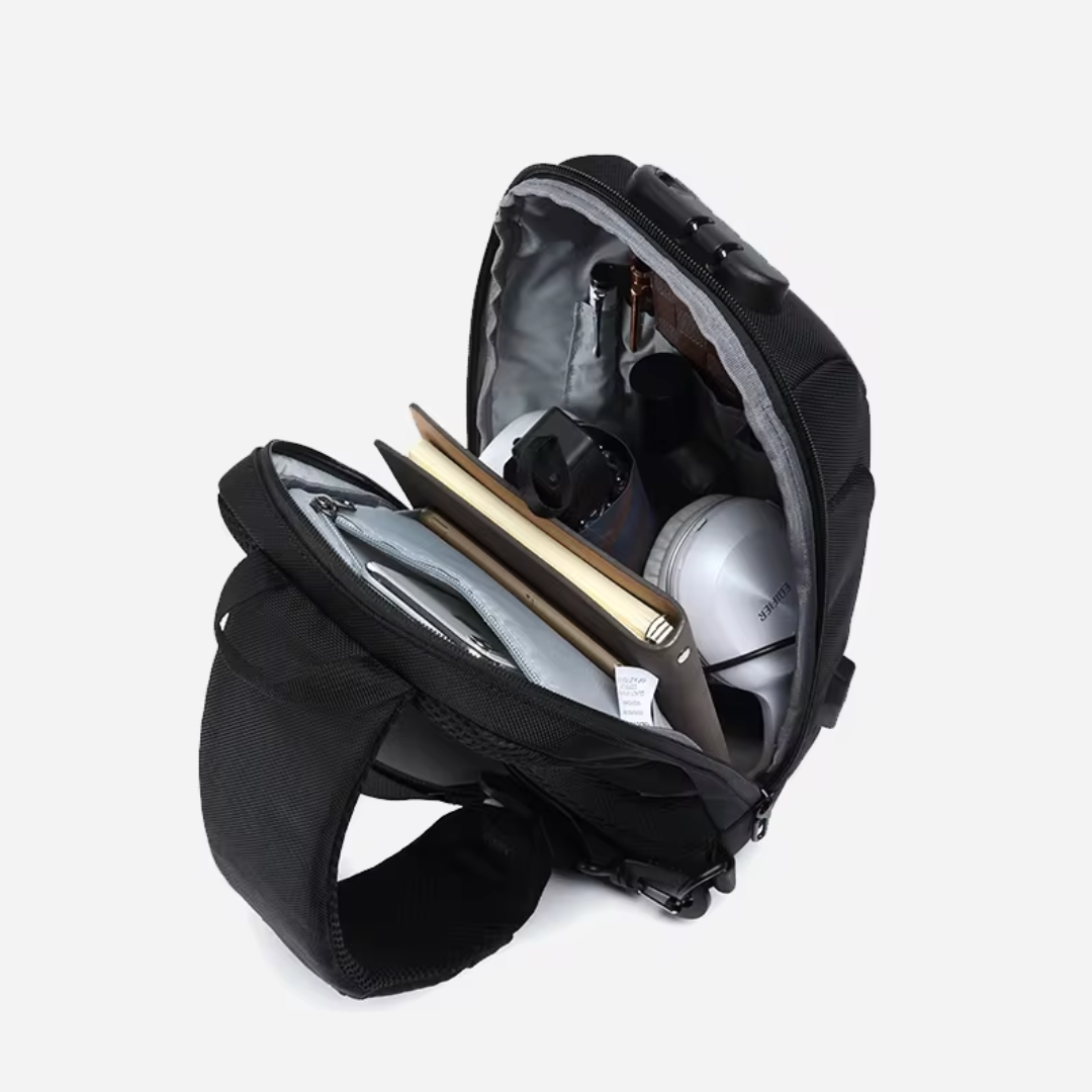 Cortina | Anti-Theft Crossbody Bag With USB Charging — Secure, Stylish and Practical | Lersk
