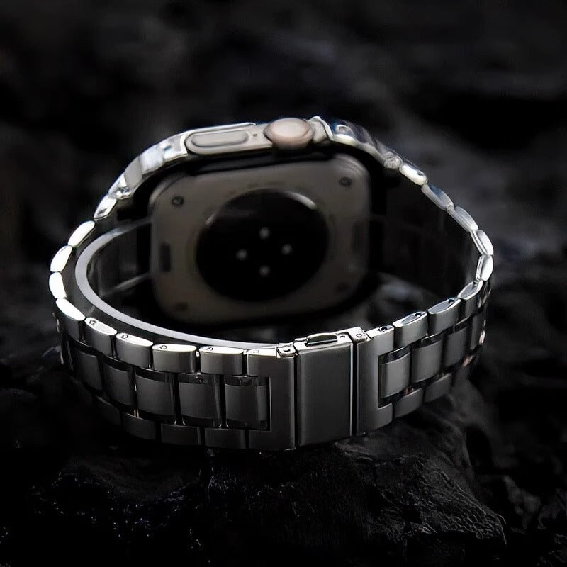 Cinturino e cassa in acciaio inox Avelon per Apple Watch | Lersk