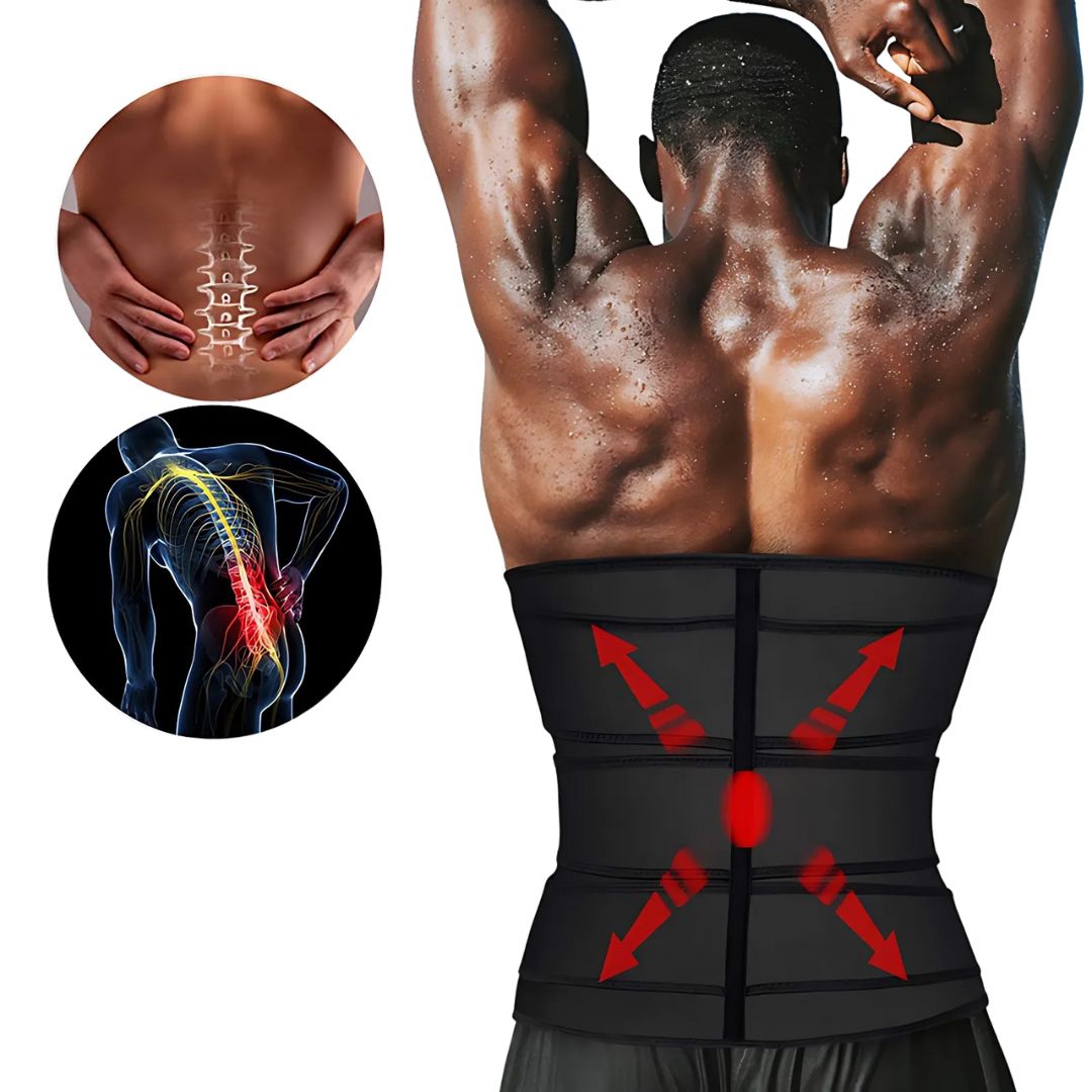 ThermoCore Waist Trainer Belt With Triple Compression Breathable Neoprene Fit Post-Workout And Postpartum Use | Lersk