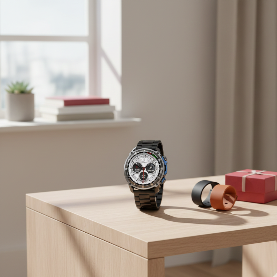 Smartwatch GPS impermeabile da esterno con mappe offline – Orologio attività | Lersk