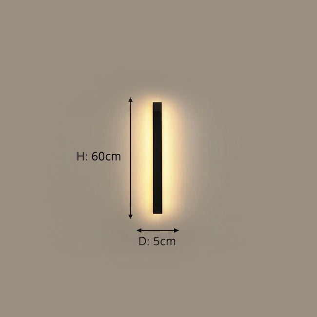 Lampada da parete impermeabile FjordLuma Nordic con luce LED soffusa | Lersk