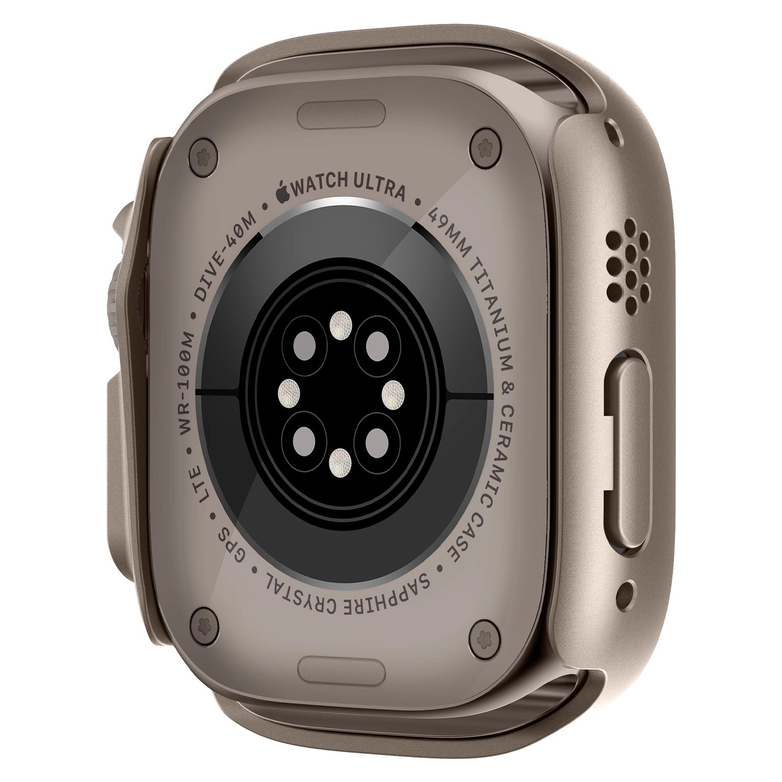 Pouzdro NovaGuard pro Apple Watch Ultra s průhledným tvrzeným sklem | Lersk