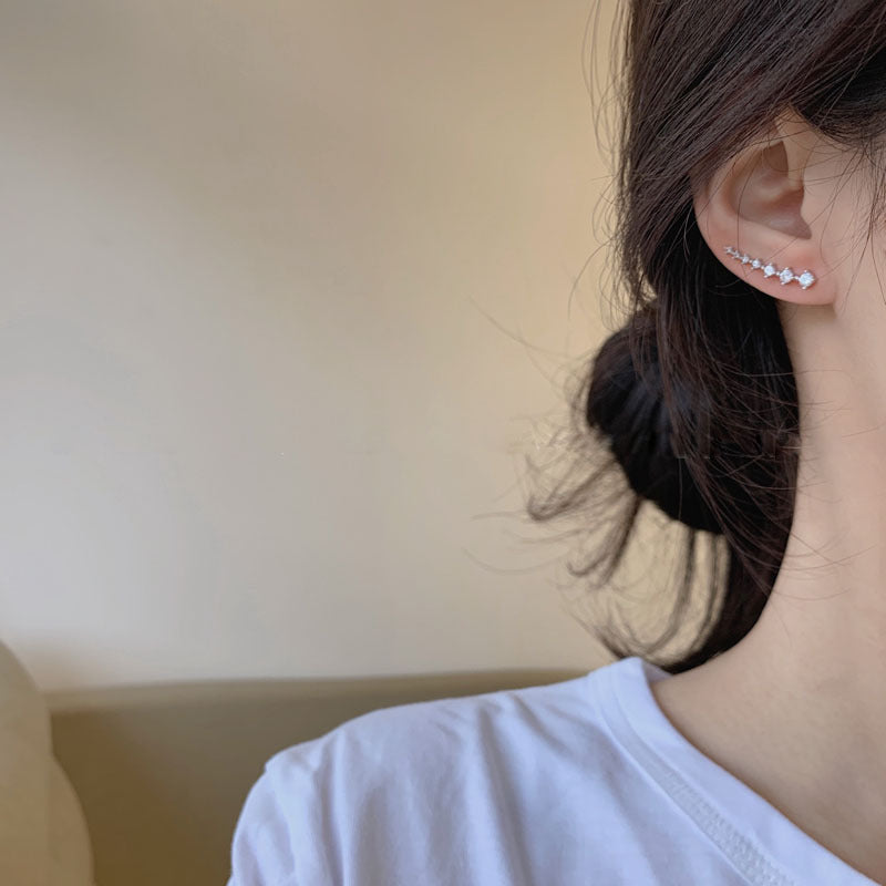 Lunara Seven Star Diamond Earrings | Lersk