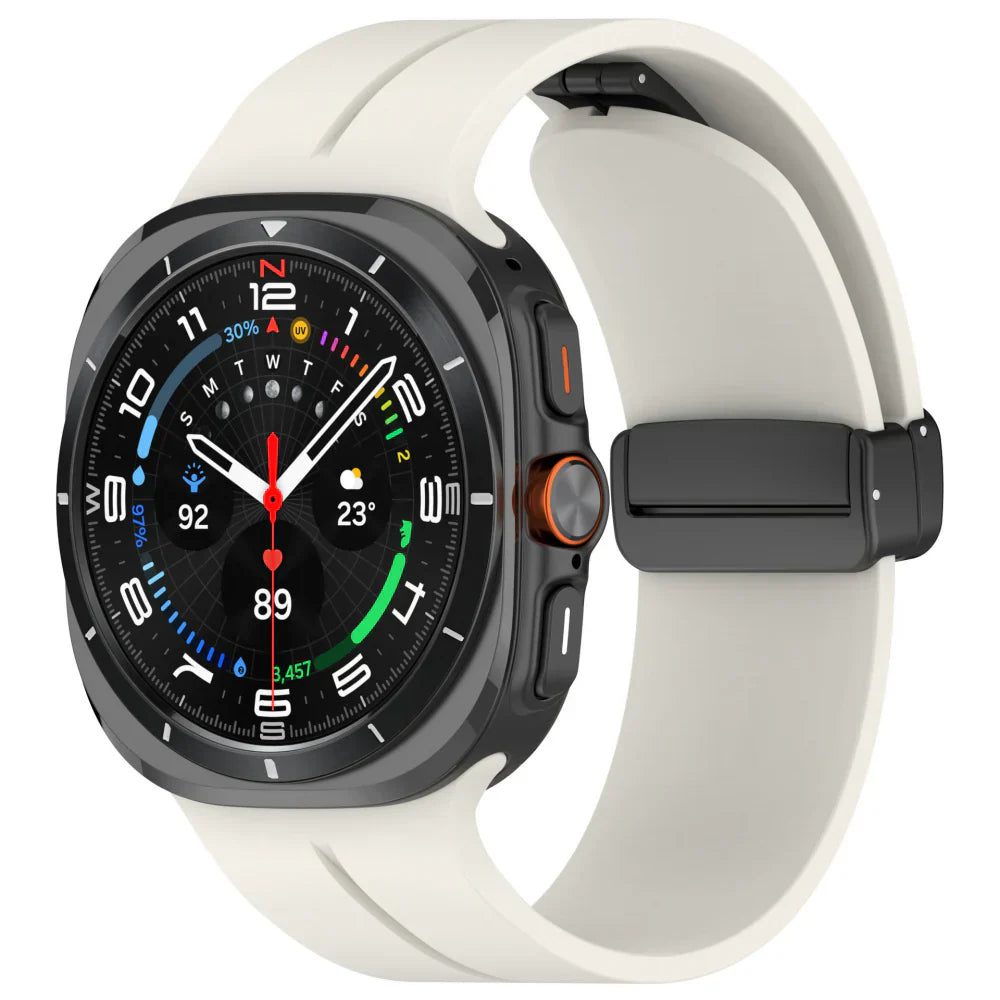 Nuvio Silicone Magnetic Strap for Samsung Galaxy Watch Ultra | Lersk