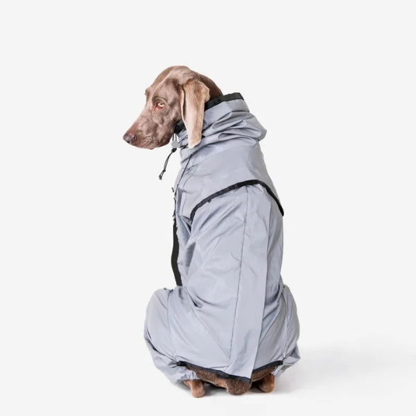 CozyPaws wasserdichter Hunderegenmantel mit Beinen für kleine bis XXL Hunde | Lersk