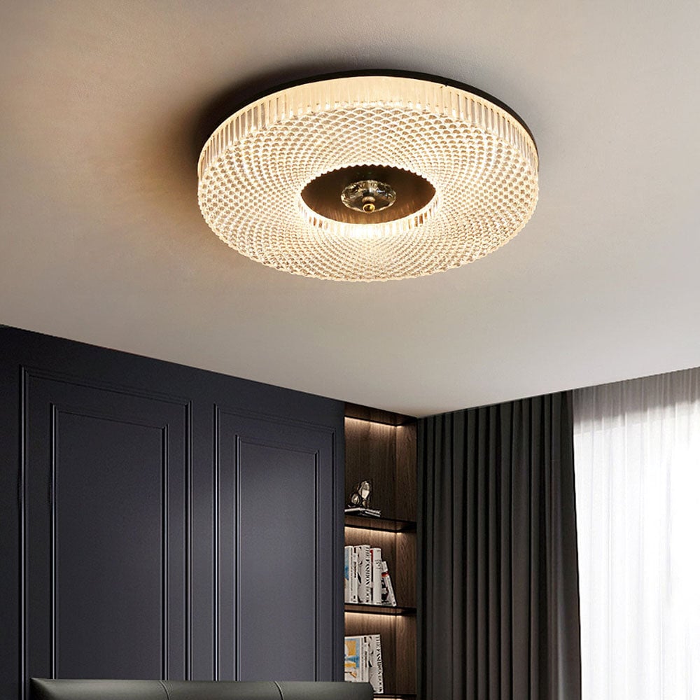 Luminia Slim LED Ceiling Light in Metal & Acrylic Finish | Lersk
