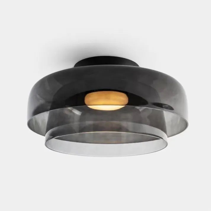 Lumenweave Nordic Ceiling Light With Handcrafted Glass Shade | Lersk