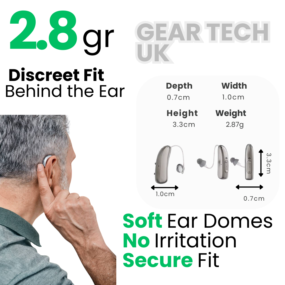 Vero dobíjecí Bluetooth za ucho sluchadlo s potlačením šumu | Lersk