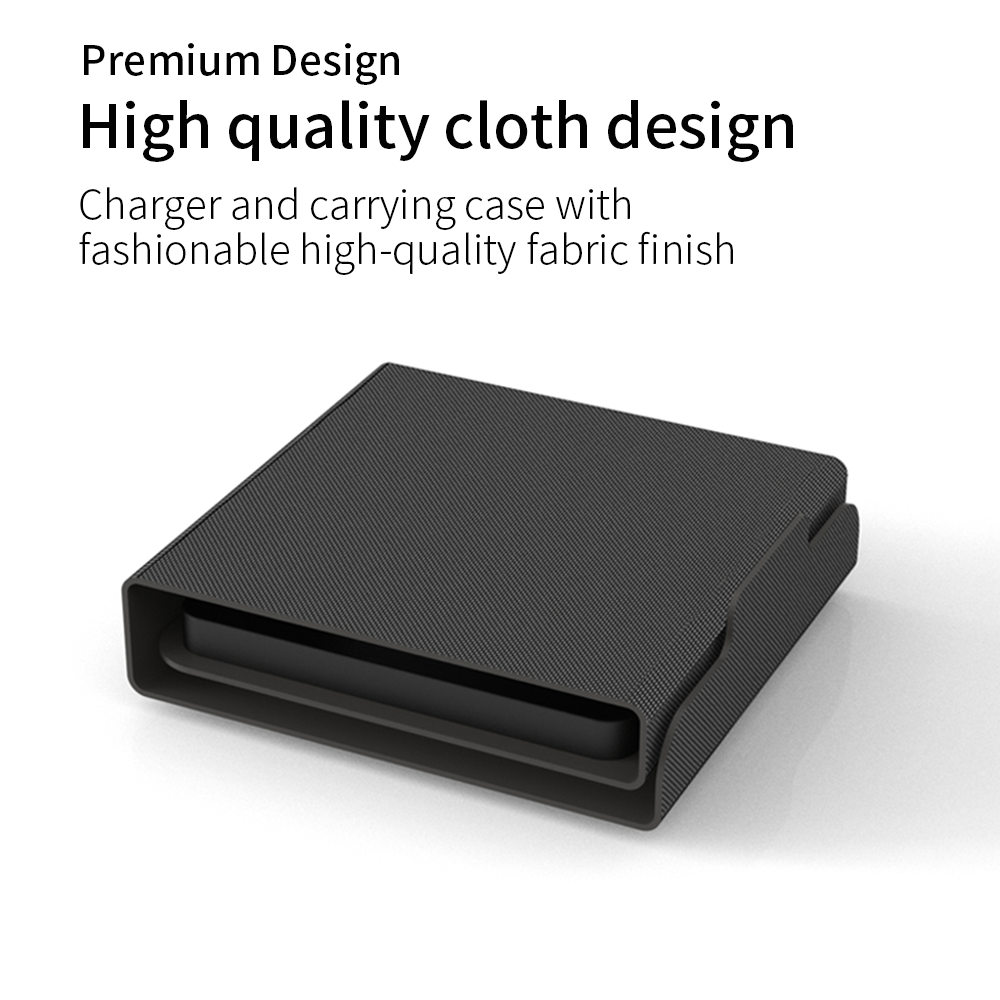 Nivio | 3-in-1 Fabric Storage and Wireless Phone Charger | Lersk