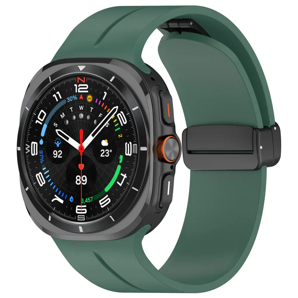 Nuvio Silicone Magnetic Strap for Samsung Galaxy Watch Ultra | Lersk