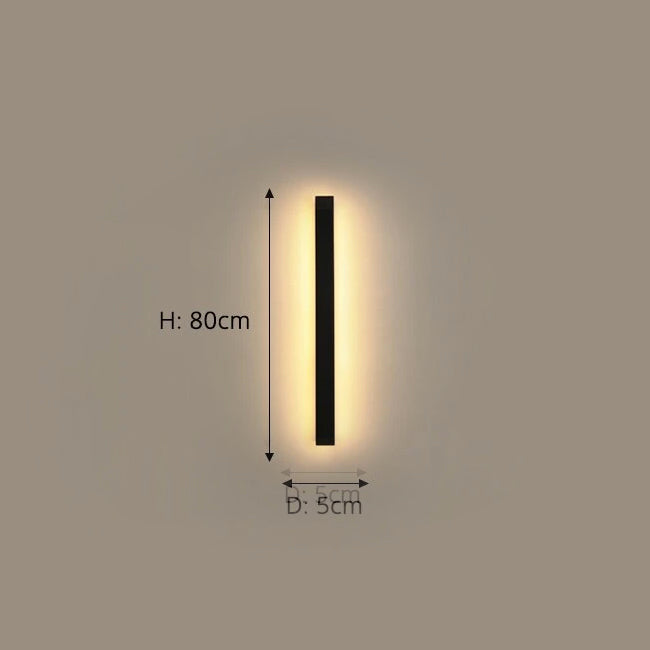 Lampada da parete impermeabile FjordLuma Nordic con luce LED soffusa | Lersk