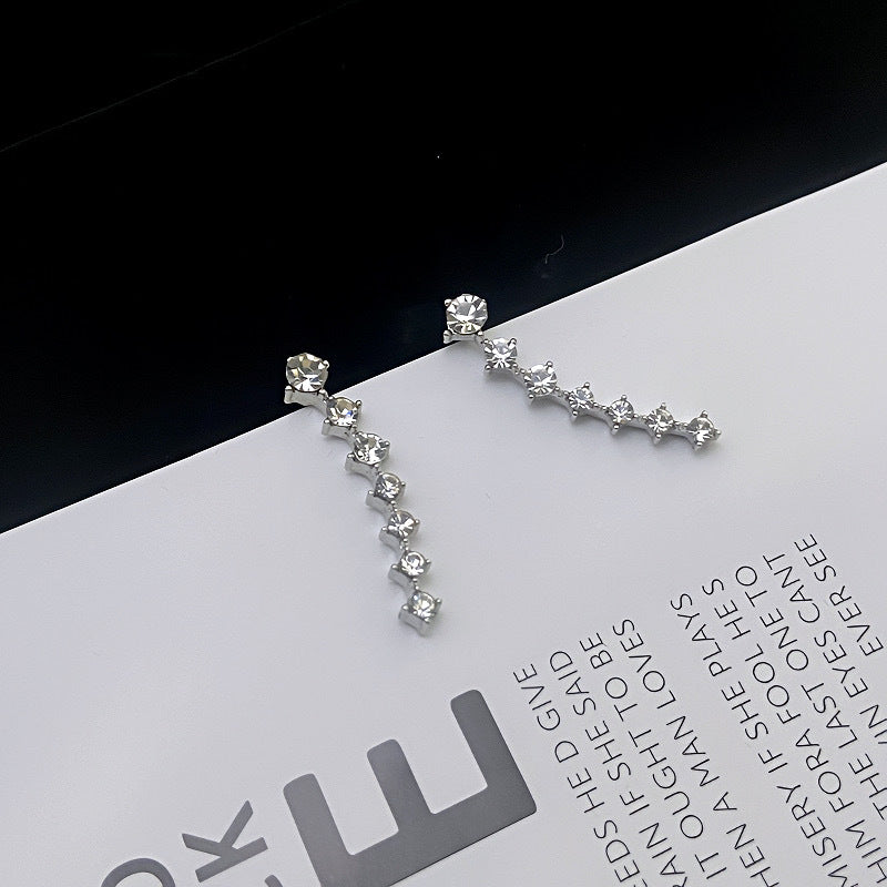 Lunara Seven Star Diamond Earrings | Lersk
