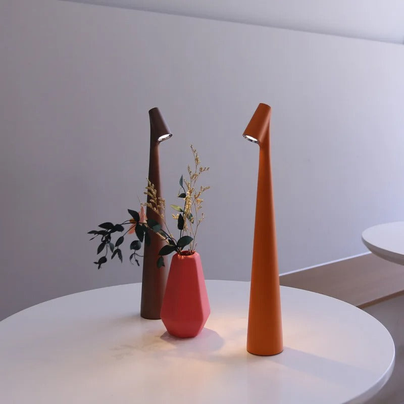 Rechargeable Nordic Minimalist Cordless Table Lamp With LED | Lersk