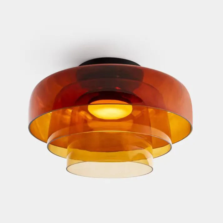 Lumenweave Nordic Ceiling Light With Handcrafted Glass Shade | Lersk