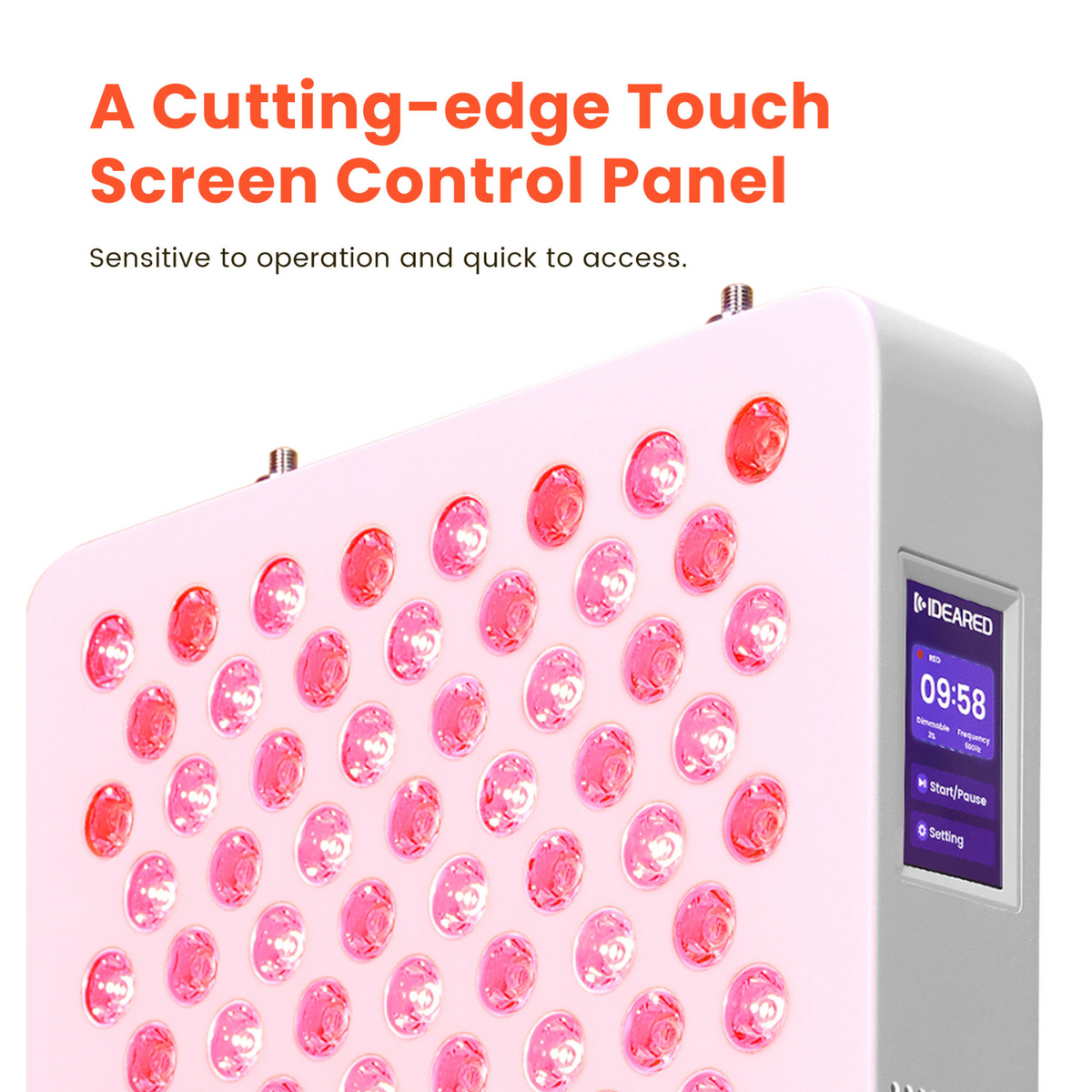 SolaraNova Full Body Red Light Therapy Panel With Multi Wavelength Pulsing