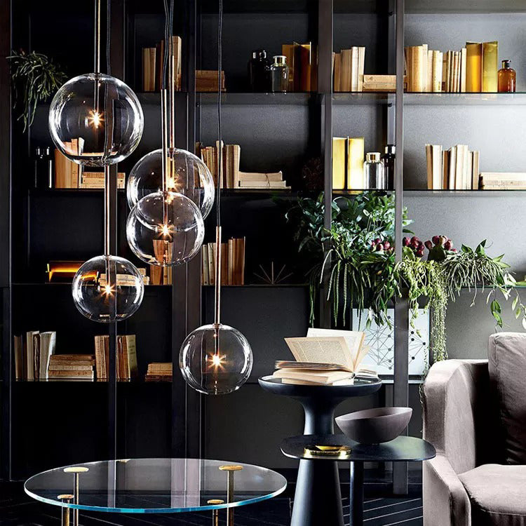 Aurelia Sphere Glass Pendant Light Medieval Inspired | Lersk