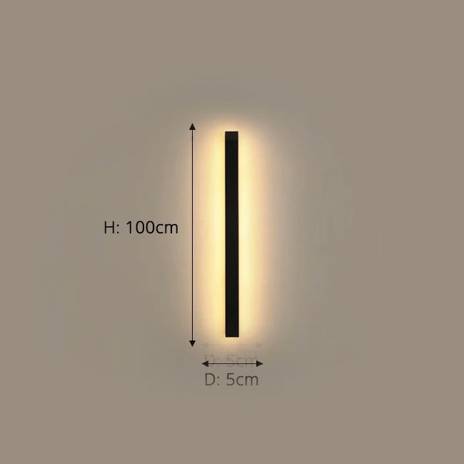 Lampada da parete impermeabile FjordLuma Nordic con luce LED soffusa | Lersk