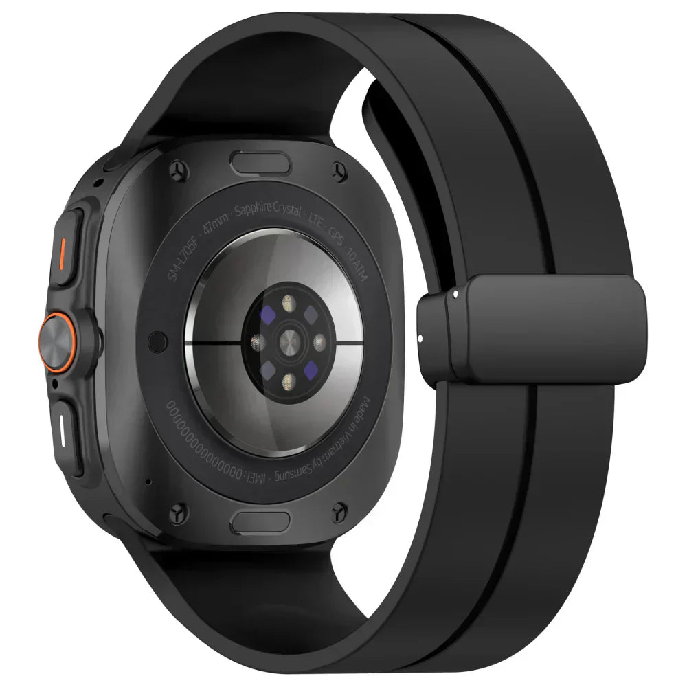Nuvio Silicone Magnetic Strap for Samsung Galaxy Watch Ultra | Lersk