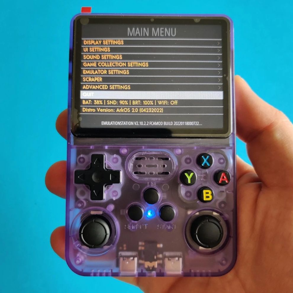PixelCraze Retro Håndholdt Konsol med 20.000 Indbyggede Spil på 20 Emulatorer | Lersk