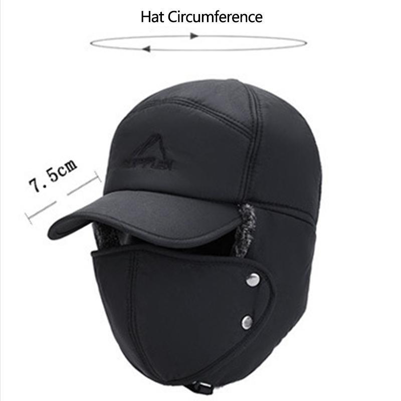 Super Warm Windproof Hat With Earflap Mask For Winter Outdoor Use Everyday Comfort | Lersk