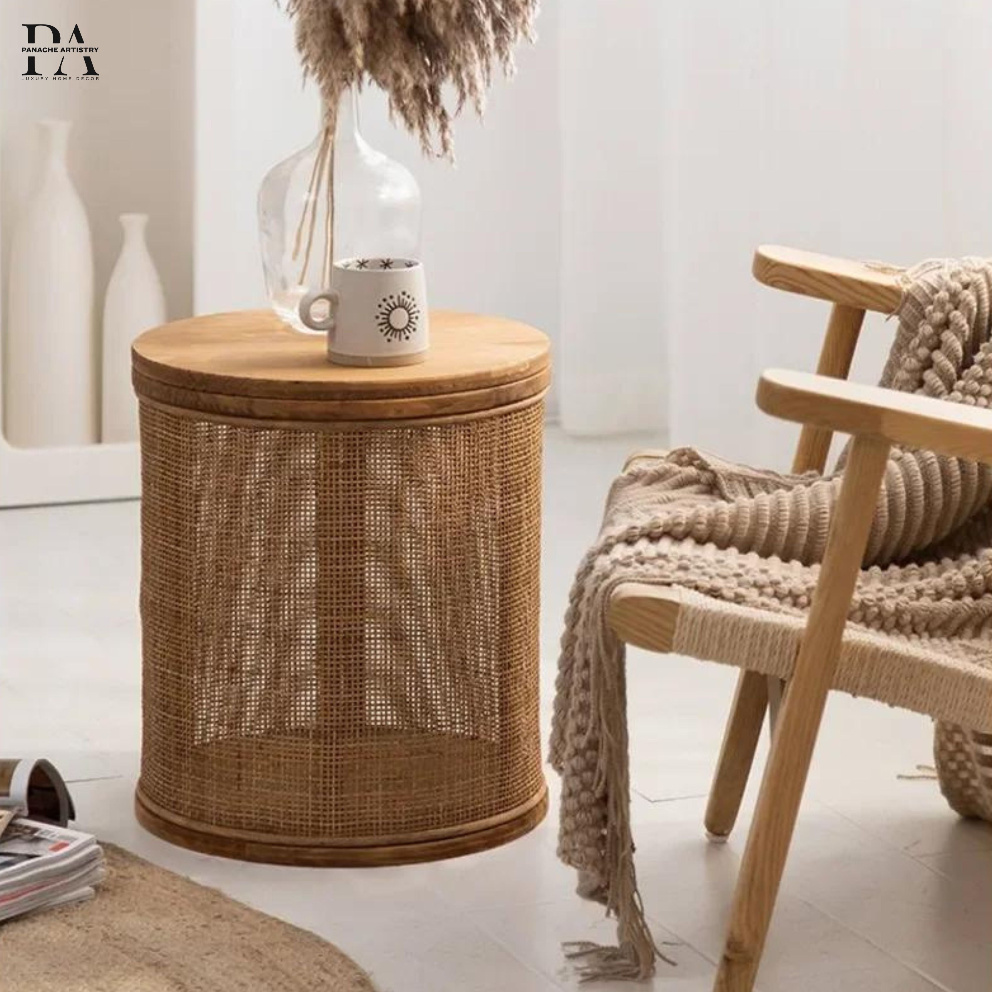 Liora Rattan Sofabord | Lersk