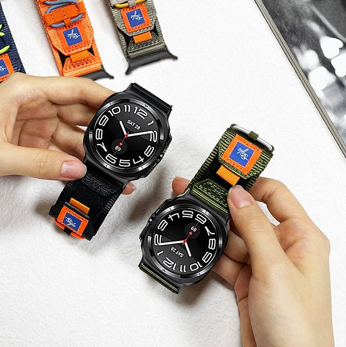 Vellaro | Cinturino Intrecciato in Nylon di Design per Samsung Watch 7 Ultra | Lersk