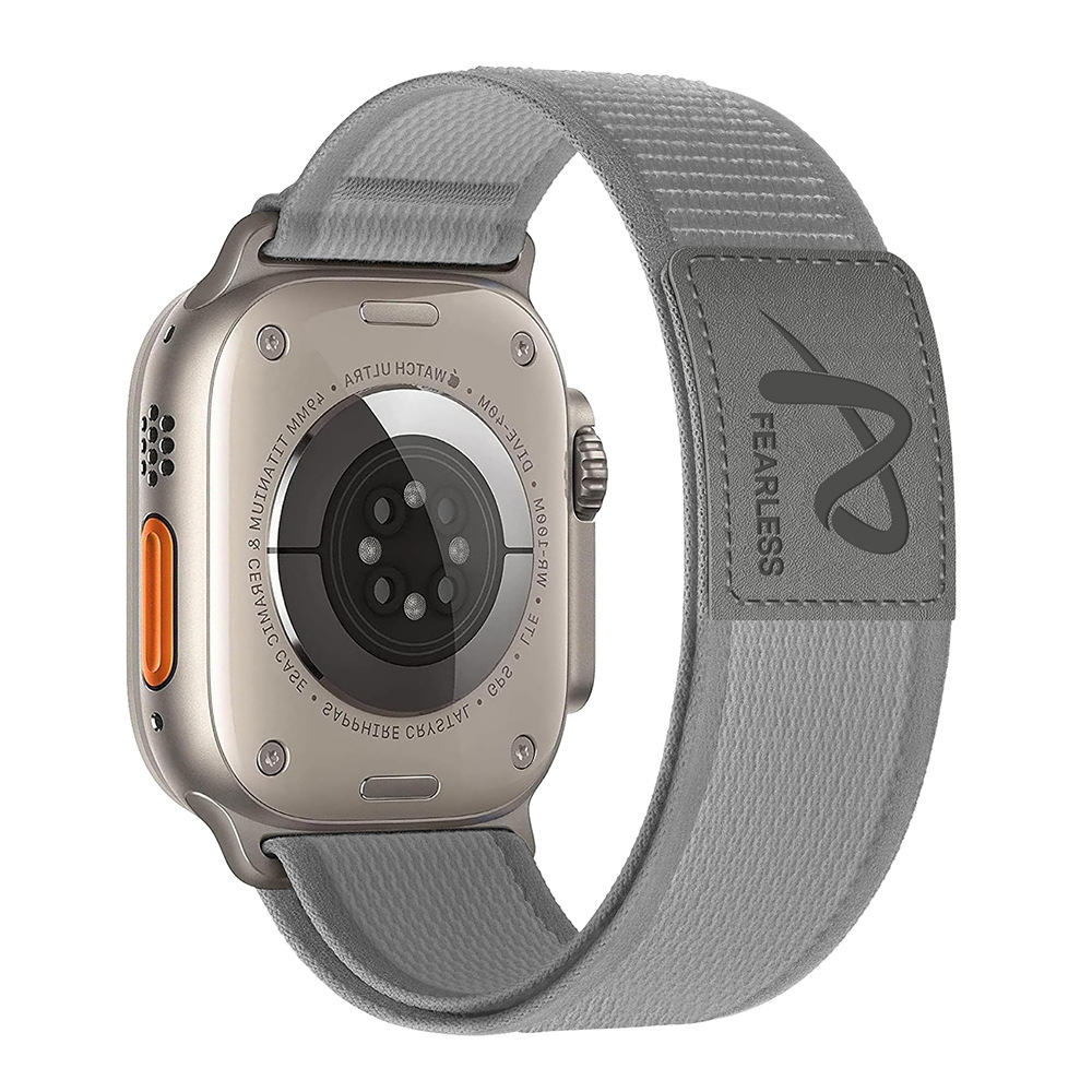 Rivaro Trail Loop Nylonarmband mit Lederetikett für Apple Watch | Lersk