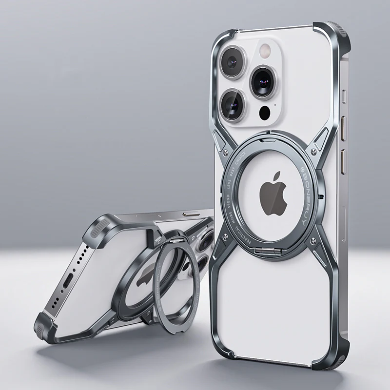 Avelon 360° Magnetic Pivot Ring Stand Case With Air Cushion | Lersk
