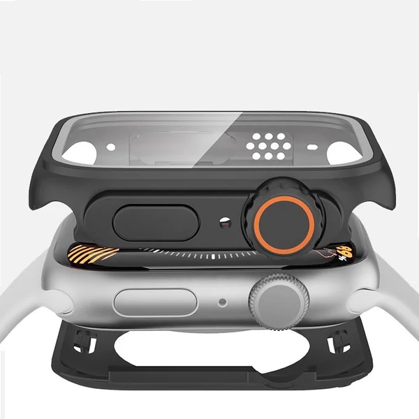 QuantaGuard 360 Protective Case With Tempered Film For Apple Watch | Lersk