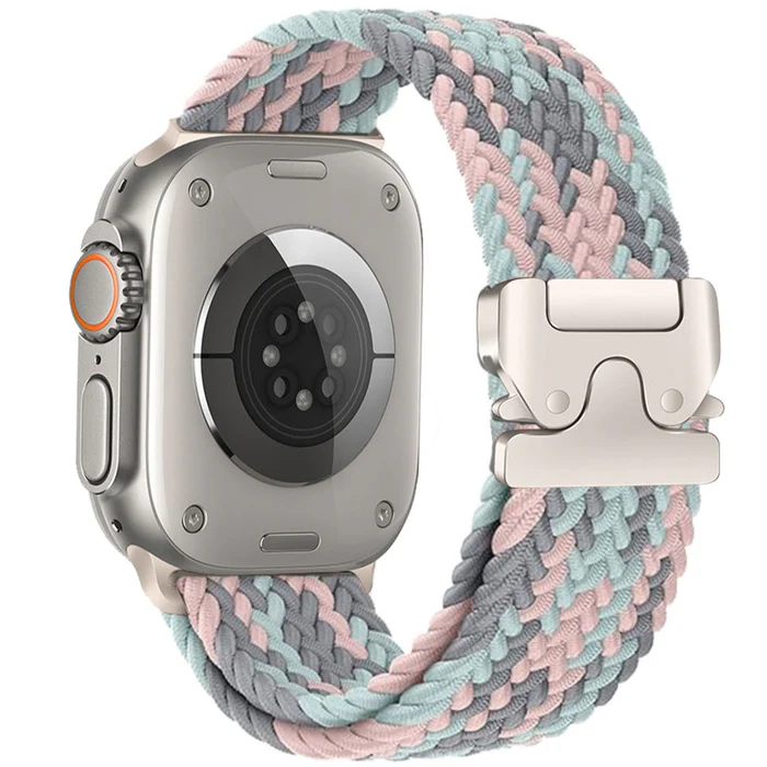 Bracelet en nylon extensible Aeron avec boucle parachute pour toutes les séries Apple Watch | Lersk