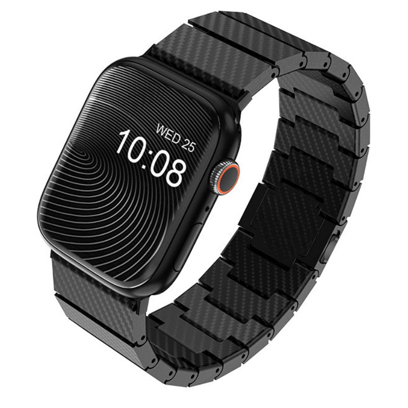 Kirrea Carbonfaser-Smartwatch-Armband mit schlankem Aramidfaser-Schutzcover | Lersk