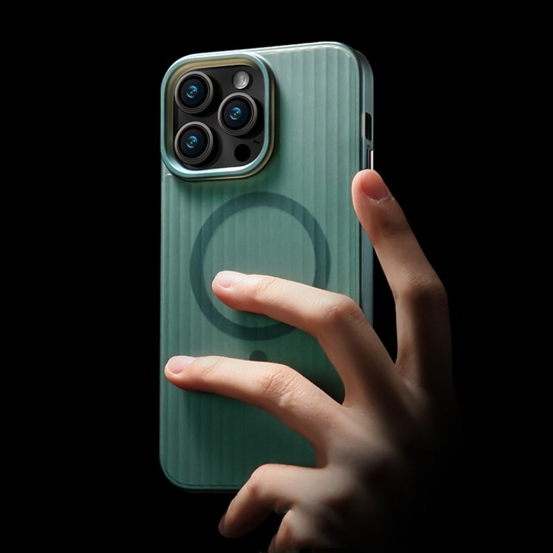 Husă iPhone premium minimală cu dungi