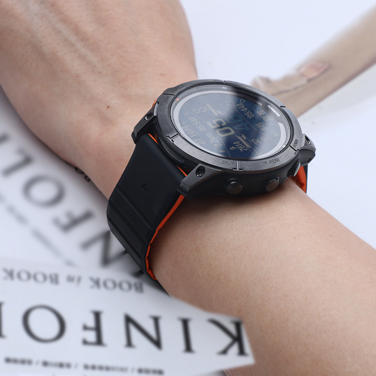 Cinturino in silicone magnetico compatibile con orologi Garmin | Lersk