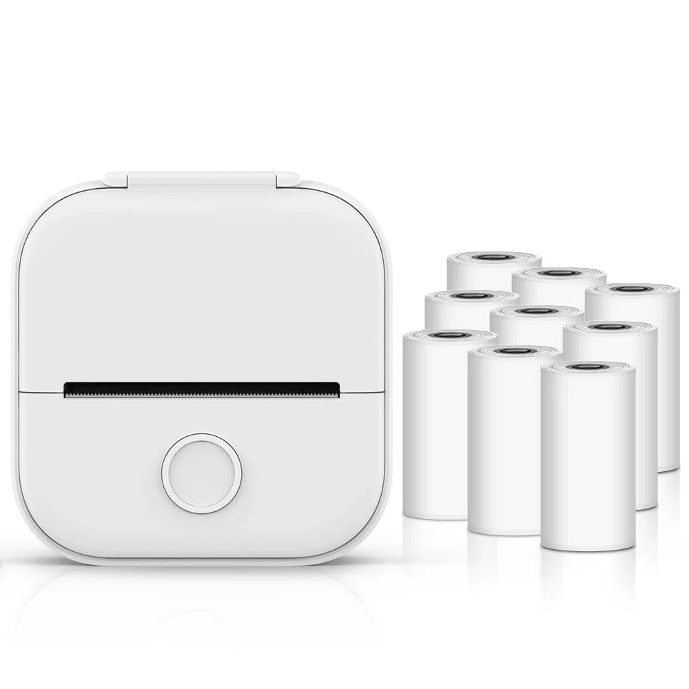 Portable Mini Printer Bluetooth Inkless Instant Photo Printing for Smartphones | Lersk