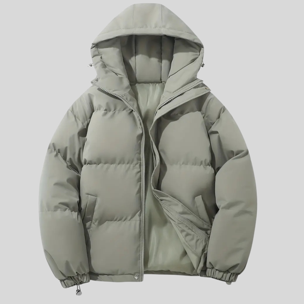 AstraNova Damen Steppjacke mit Kapuze, isoliert für Winterwärme | Lersk