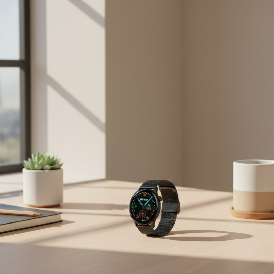 Women’s AMOLED Smartwatch With Waterproof Design And Bluetooth Calling | Lersk
