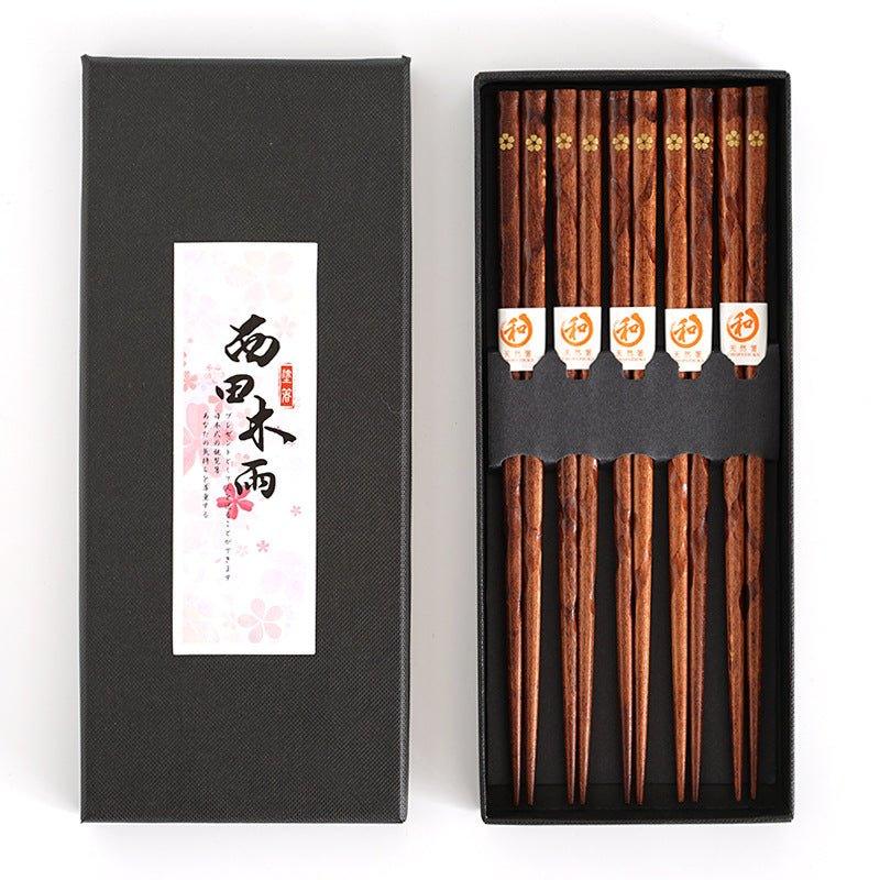 Miyabi | Sada dřevěných hůlek Golden Sakura | Lersk