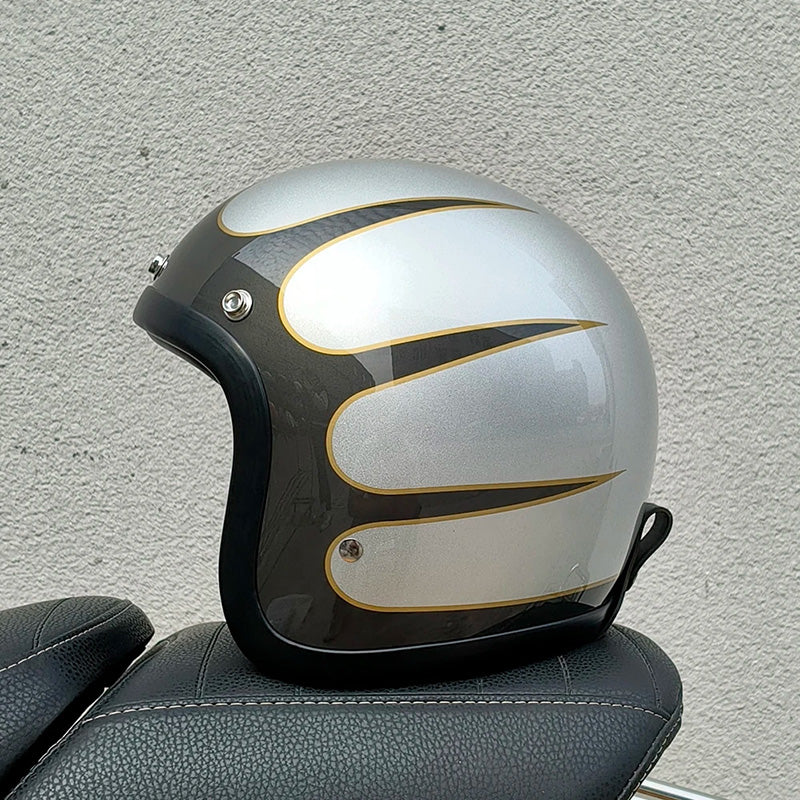 VesperRyder Retro Motorcycle Helmet With DOT And ECE Certification | Lersk