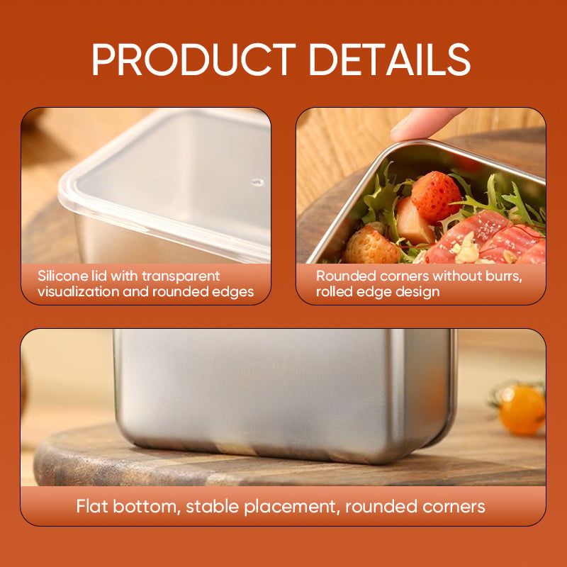 Stainless Steel Food Storage Container | Lersk