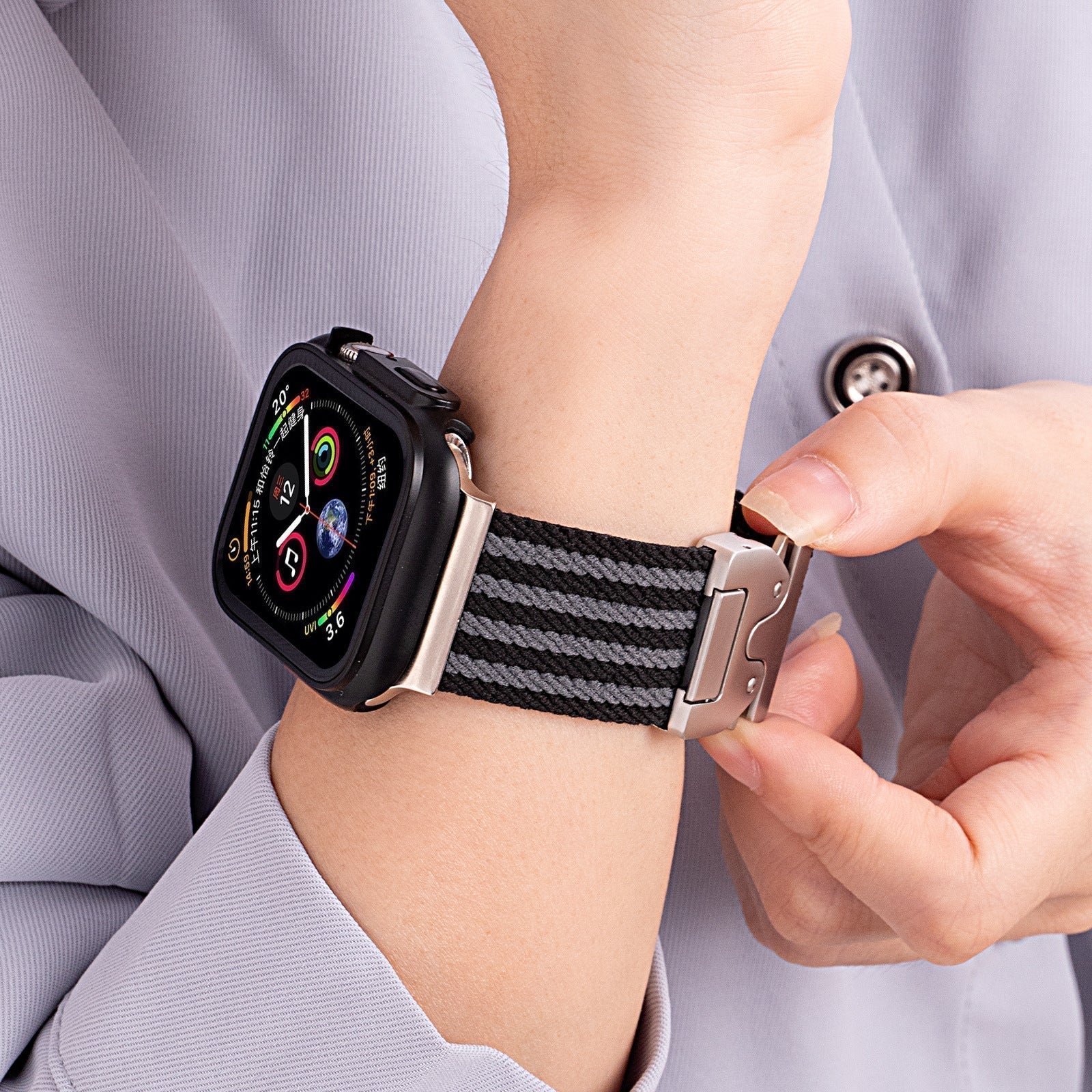 Averra Braided Nylon Band for Apple Watch | Lersk