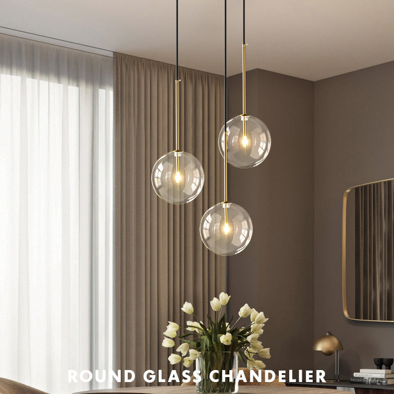 Aurelia Sphere Glass Pendant Light Medieval Inspired | Lersk