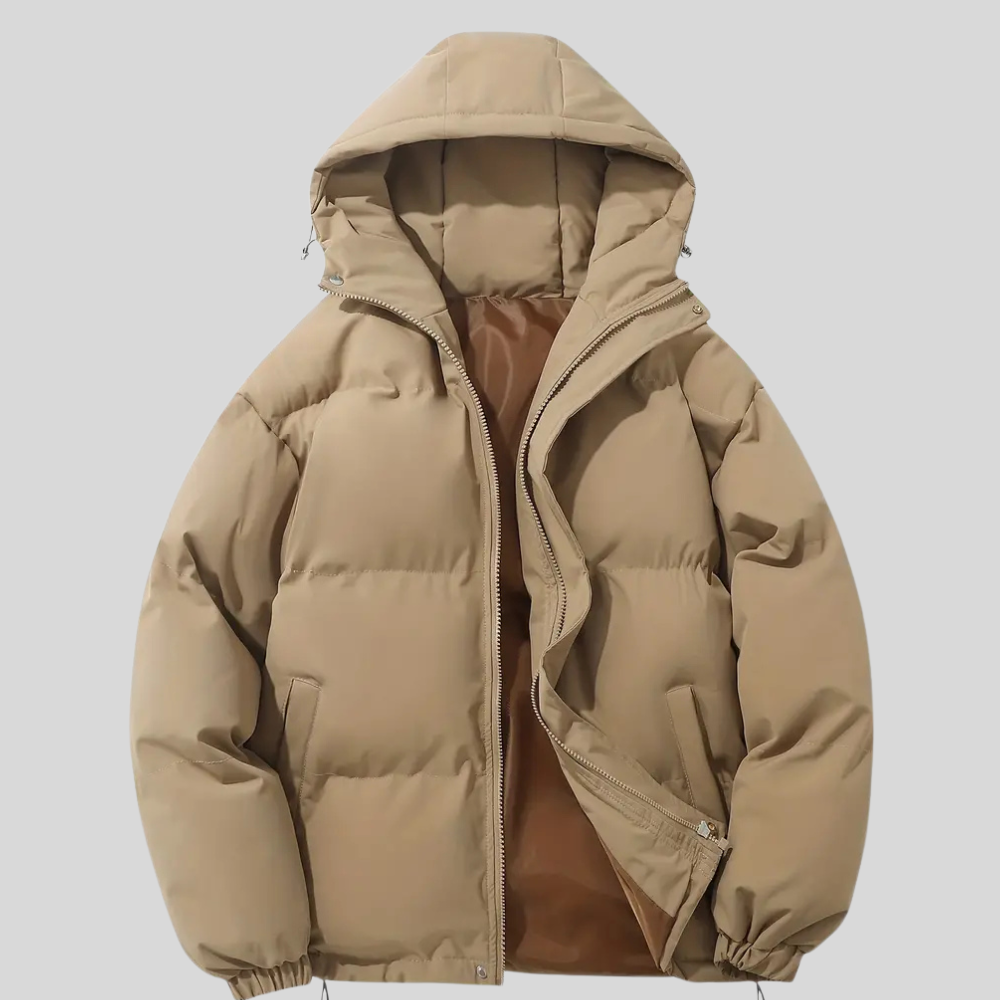 AstraNova Damen Steppjacke mit Kapuze, isoliert für Winterwärme | Lersk