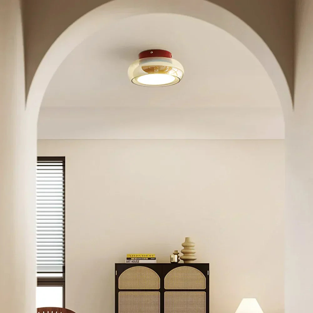 Acryluxe Retro Ceiling Light with Vintage LED Fixture | Lersk