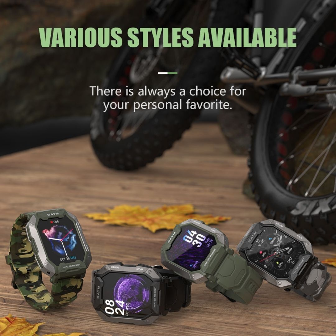 Sentinel Trek Tactical Smartwatch With Extended Battery For Harsh Environments | Lersk