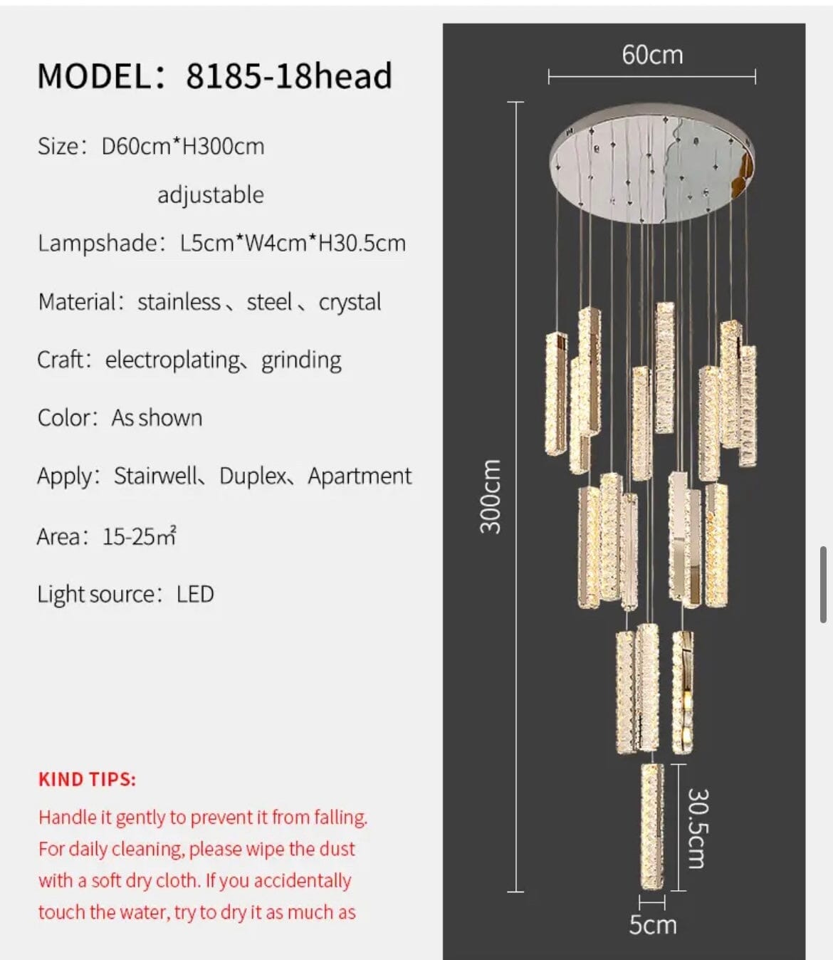 Orabella Chandelier | Lersk