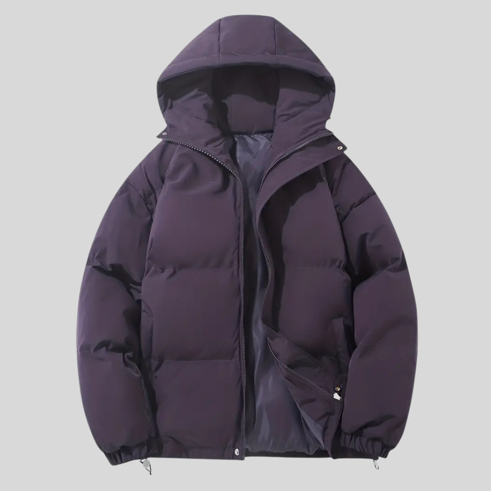 AstraNova Damen Steppjacke mit Kapuze, isoliert für Winterwärme | Lersk