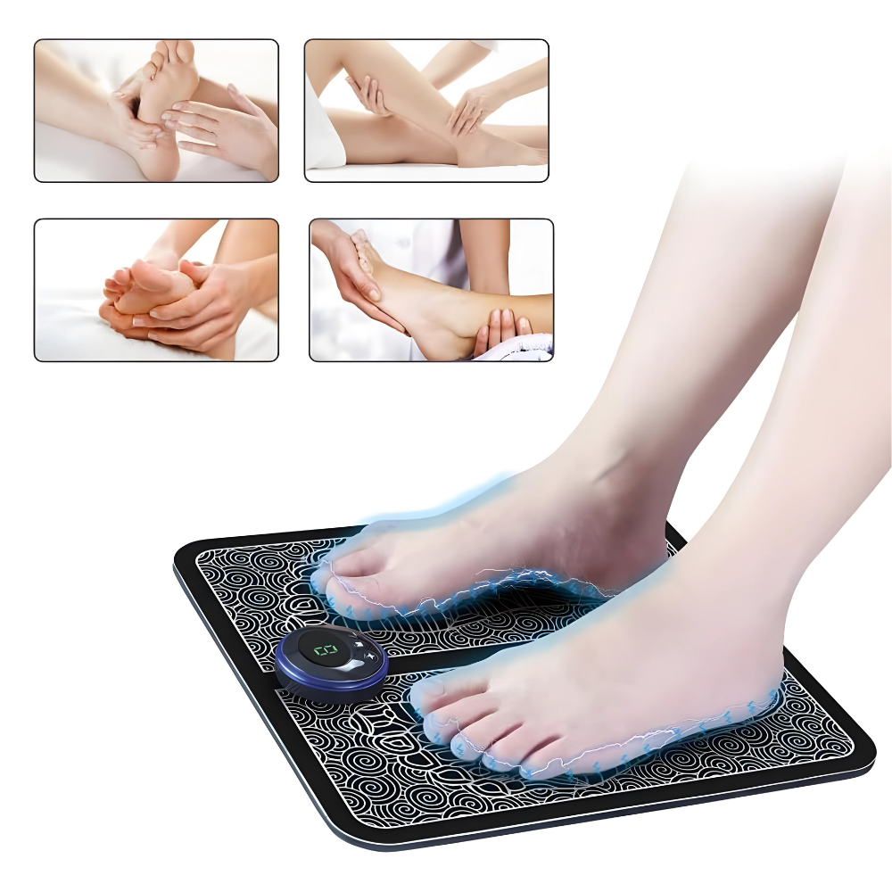 Kirrea EMS Foot Pad Adjustable Intensity for Pain Relief | Lersk