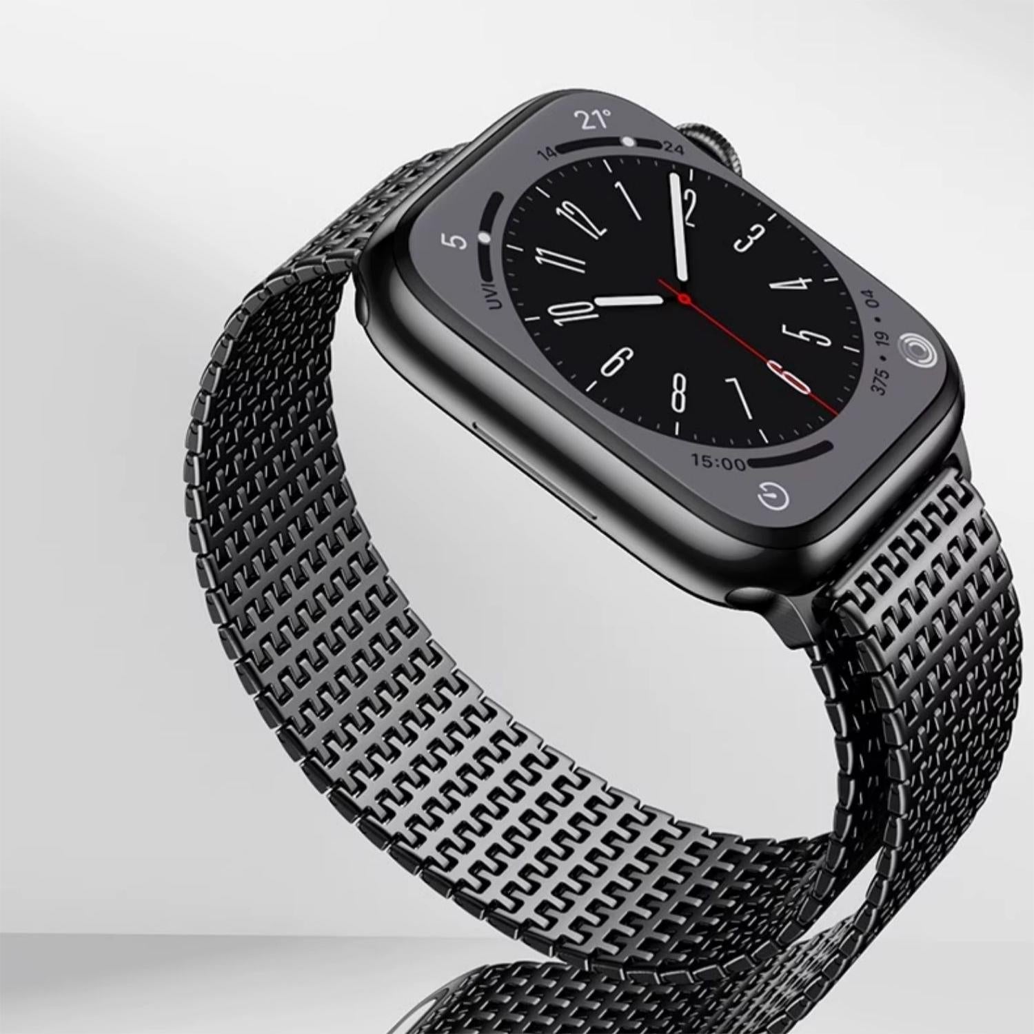 Cinturino magnetico in acciaio inox Torven per Apple Watch | Lersk