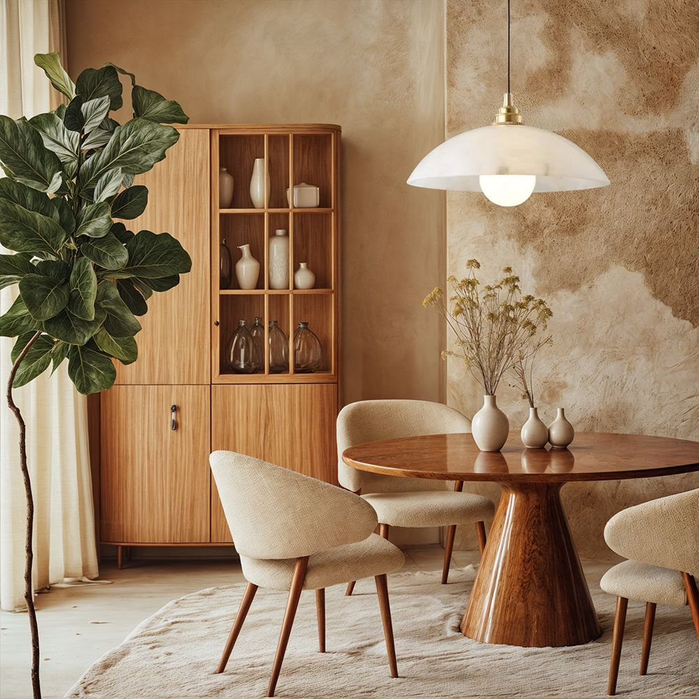 Elara | Alabaster & Marble Hanging Lamps | Lersk